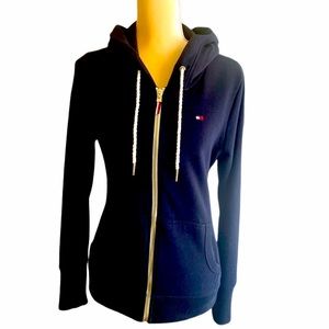 Tommy Hilfiger New Hoodie - Navy Sz S (cut large - fits S or M)